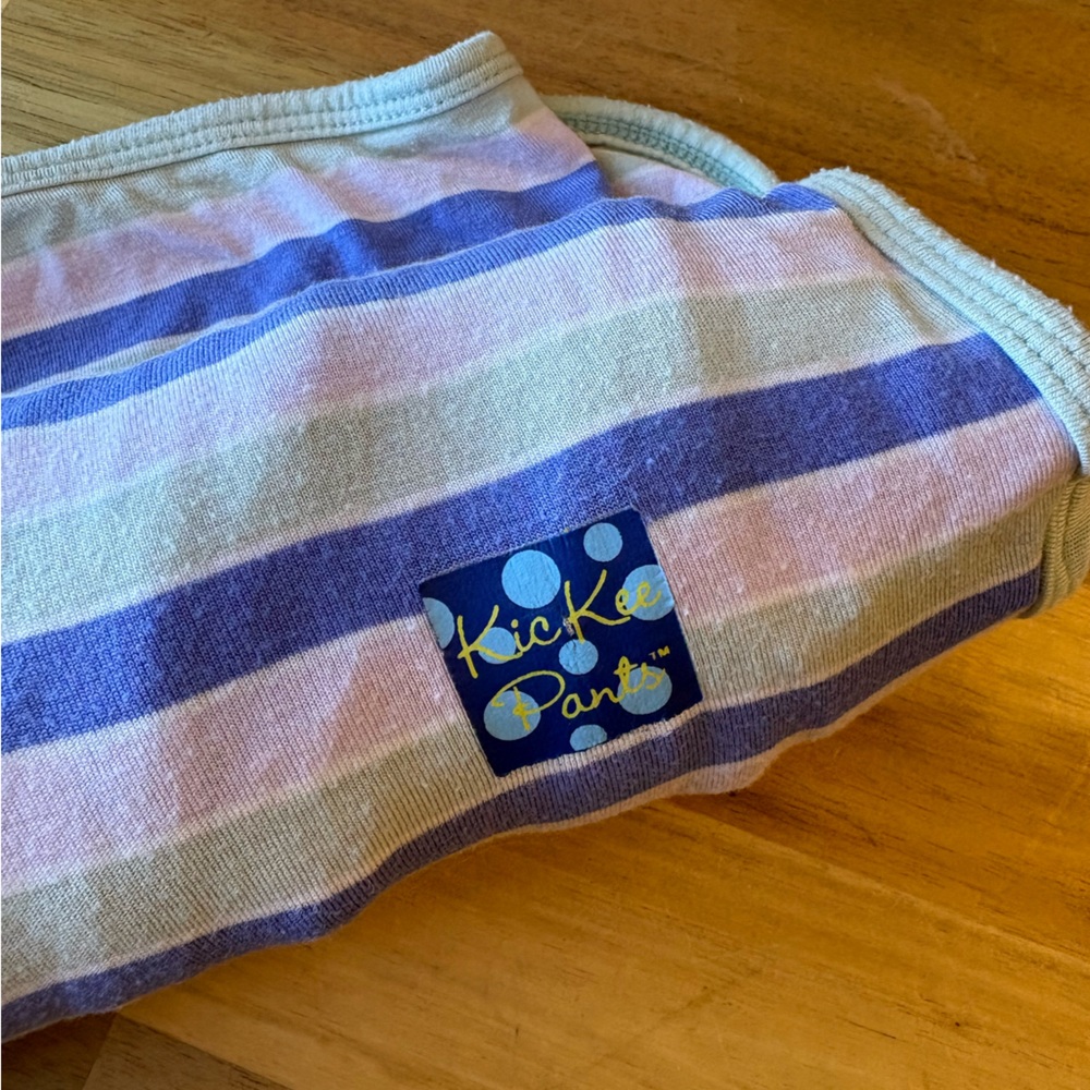 Kickee Pants • Swaddle • Striped